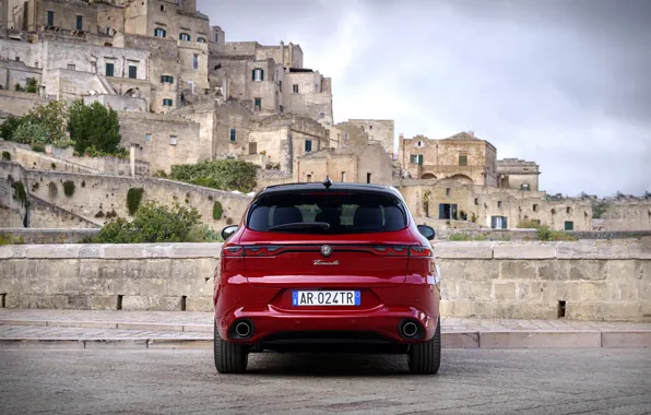 Alfa Romeo, вид сзади, Альфа Ромео, 2023, Alfa Romeo Tonale Tributo Italiano, Plug-in Hybrid Q4, …