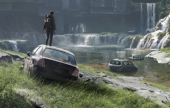 Элли, Ellie, ps4, одни из нас, the last of us part 2, game art