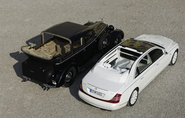 Ретро, Maybach, Landaulet, 62S