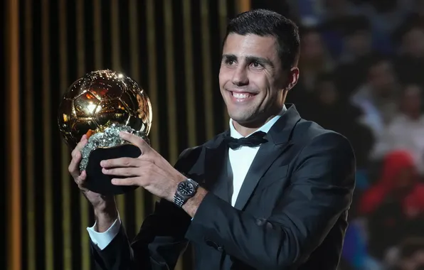 Картинка football, Золотой мяч, Ballon d'Or, Rodrigo Hernández Cascante, Родриго Эрнандес Касканте, Rodri