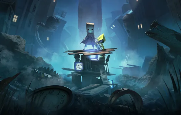 Игра, ужасы, Bandai Namco Games, Моно, Шестая, Little Nightmares 2