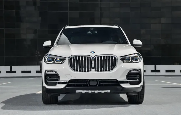Вид спереди, 2018, BMW X5, кроссовер, XDrive40i
