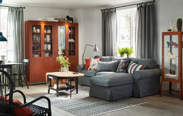Дизайн, стиль, интерьер, гостиная, столовая, ИКЕА, IKEA idea decor, ИКЕА декор