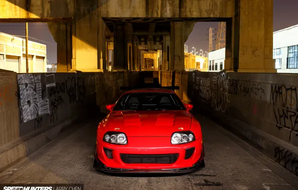 Turbo, red, supra, japan, toyota, muscle, jdm, tuning