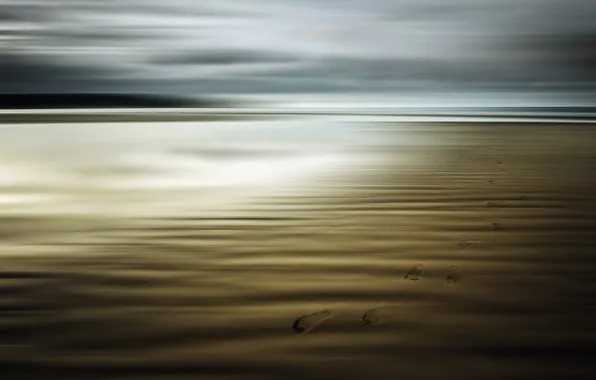 Пейзаж, следы, стиль