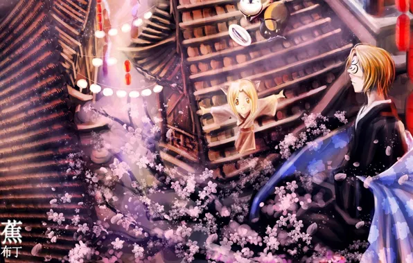Крыша, парень, Natsume Yuujinchou, Тетрадь дружбы Натсуме