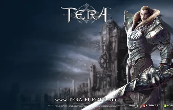 Человек, Замок, Копье, Human, Tera, Tera Online