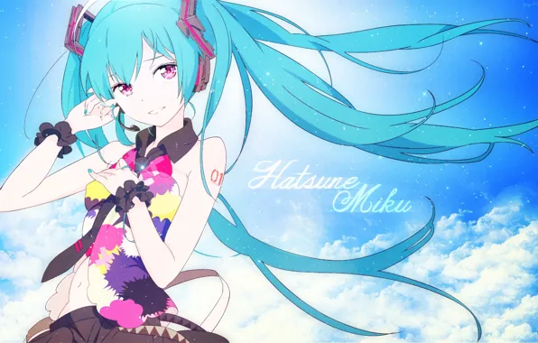 Vocaloid, hatsune miku, tell your world