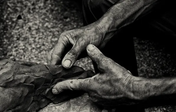 Hands, fingers, worker