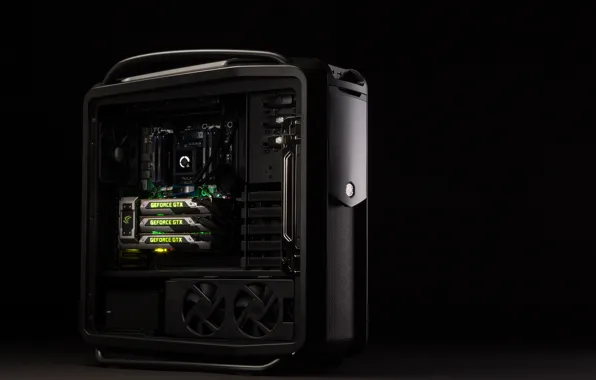 Картинка компьютер, Nvidia, стильный, GeForce GTX Titan, мощный
