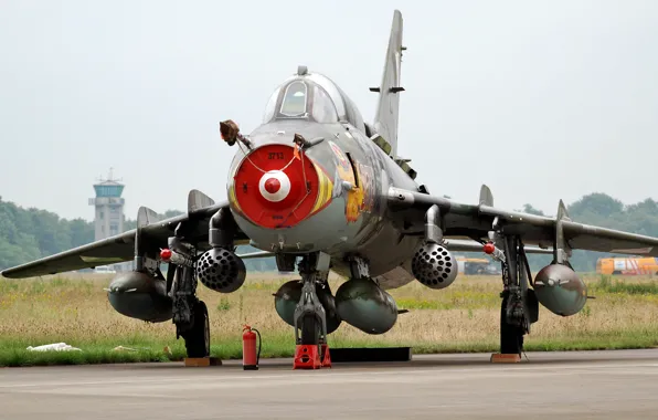 Картинка истребитель, бомбардировщик, аэродром, Су-22М
