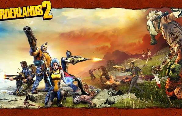 Assassin, Commando, Maya, RPG, 2K Games, Borderlands 2, Gunzerker, Siren