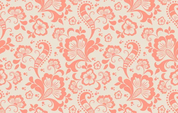 Flower, texture, background, pattern, ornament, seamless