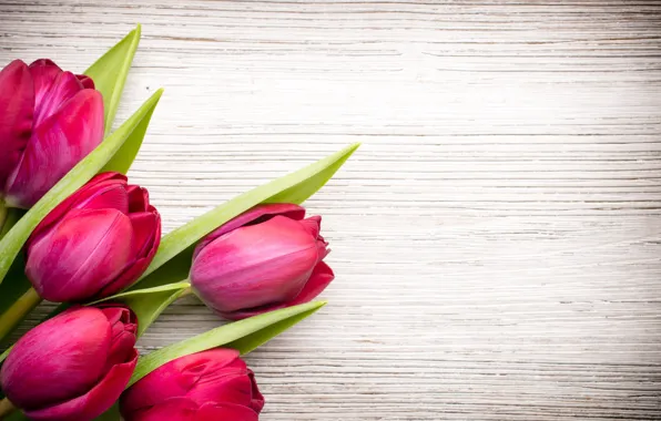 Цветы, букет, fresh, wood, pink, flowers, beautiful, tulips