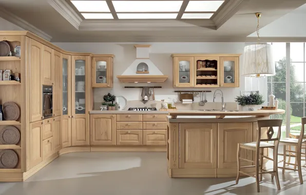 Стиль, интерьер, кухня, столовая, итальянский дизайн, Cucina Veronica