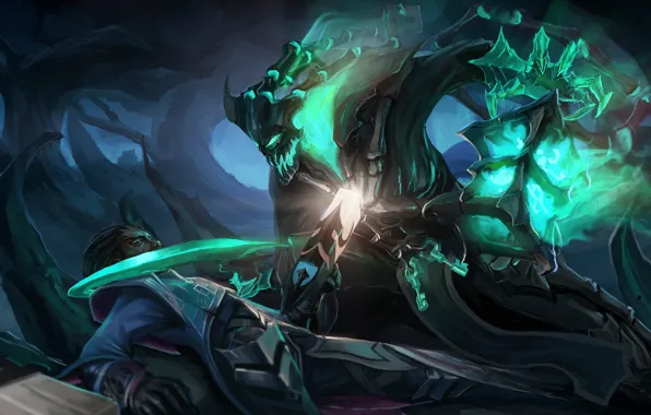 Монстр, мужчина, League of Legends, Лига Легенд