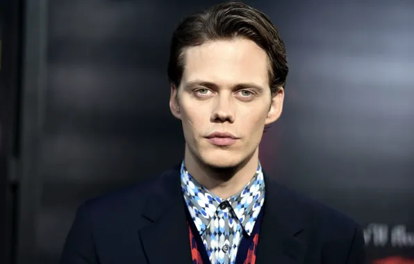 Взгляд, портрет, актёр, Bill Skarsgard