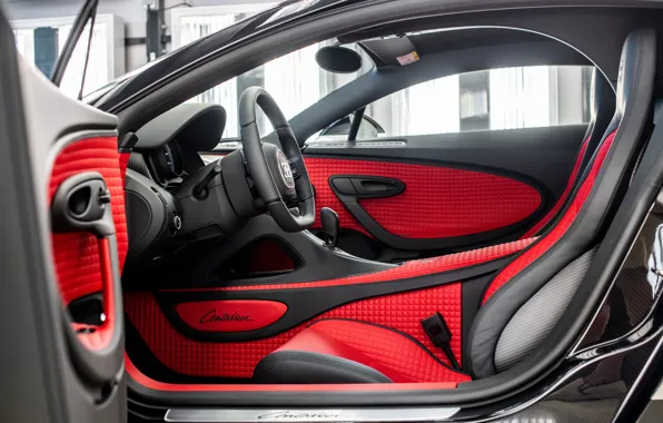 Bugatti, car interior, Centodieci, Bugatti Centodieci