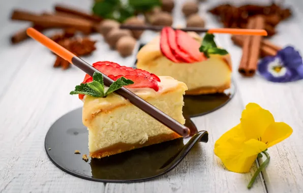 Кусочки, десерт, чизкейк, тортика, Yura Beloshkurskl