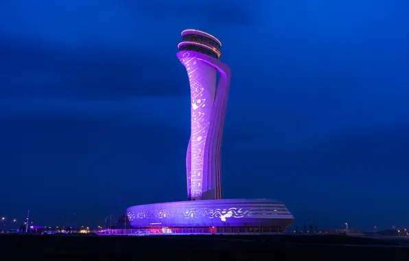 Sky, turkey, istanbul airport, air traffic control tower