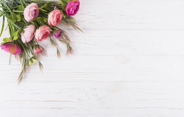 Цветы, розы, розовые, wood, pink, flowers, beautiful, roses