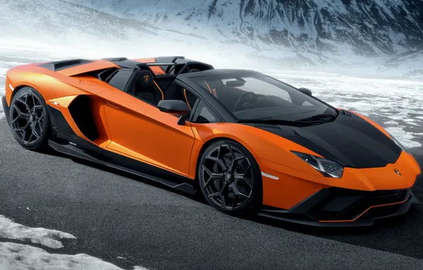 Roadster, Lamborghini, родстер, by Novitec, 2023, Lamborghini Aventador LP 780-4 Ultimae, Ultimae, Aventador LP 780-4