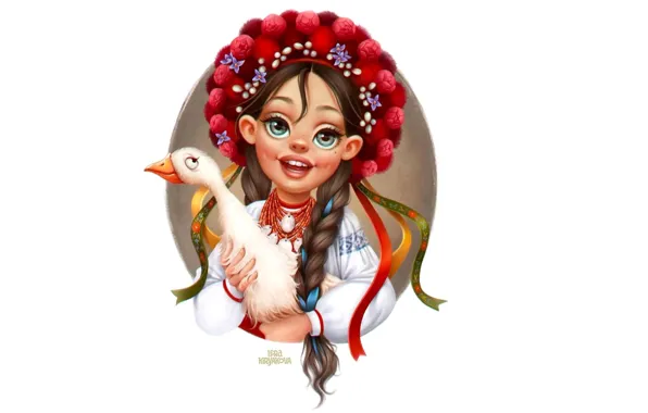 Девушка, Украина, Мультяшка, Лера Кирьякова