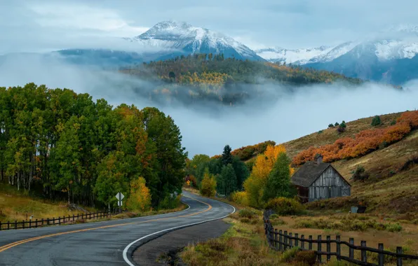 Sunrise, Colorado, San Juan Mountains, Telluride