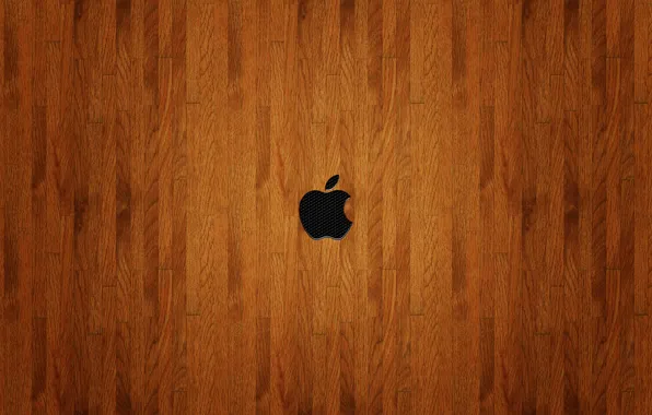 Картинка сетка, Apple, текстура, Hi-Tech, деревянный фон
