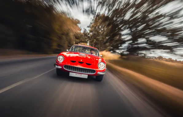 Ferrari, speed, drive, 1963, 250, motion, Ferrari 250 GT Fantuzzi Berlinetta Lusso