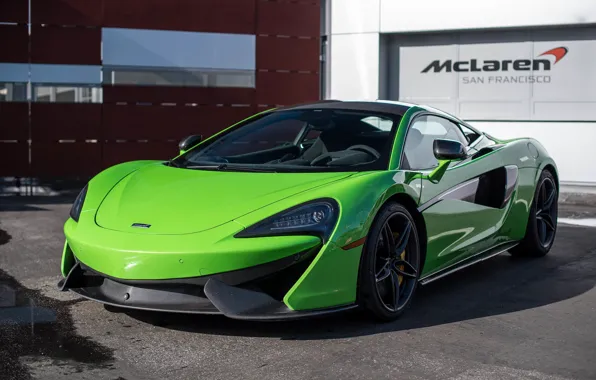 Green, San Francisco, Mclaren, 570s