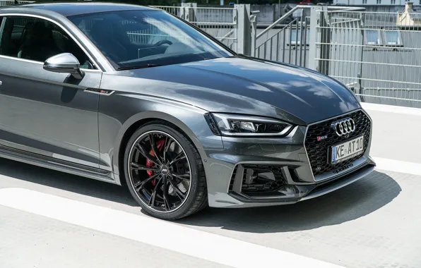 Sportcar, coupe, Grey, ABT, RS 5, 2017, RS, A5