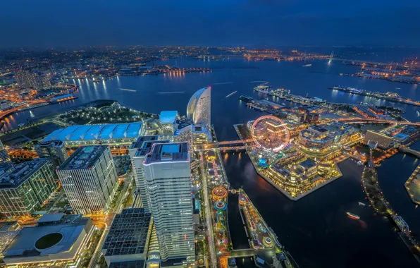 Обои Япония, Japan, Йокогама, Yokohama на телефон и рабочий стол ...