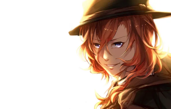 Шляпа, парень, Bungou Stray Dogs, Nakahara Chuuya