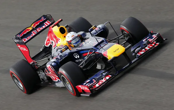 Гонщик, Formula 1, Vettel, Чемпион, Korea, Sebastian