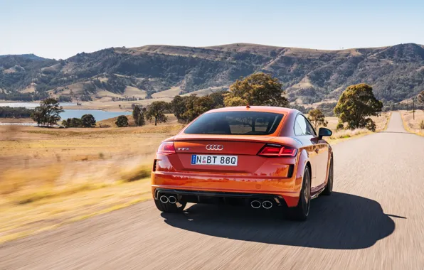 Картинка Audi, rear view, Audi TTS Coupe, TT