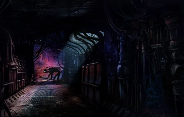 Fantasy, Арт, Art, Robot, Механизмы, Фантастика, Concept Art, Science Fiction