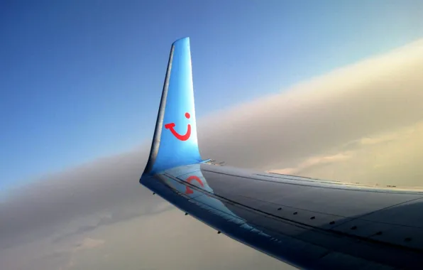 Air, Aviation, Tui, Plane, Wing