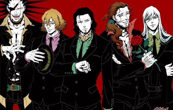Аниме, арт, Bleach, Блич, мужчины
