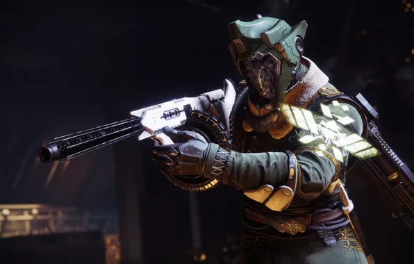 Оружие, солдат, экипировка, голограмма, Destiny 2, Destiny 2: Shadowkeep