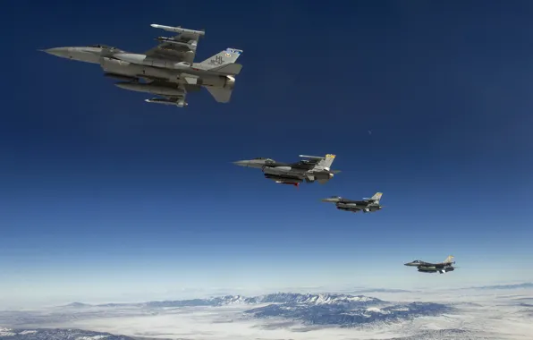 Картинка оружие, F-16, самолёты