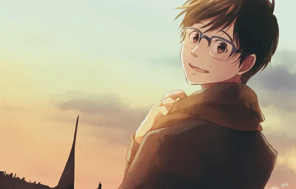 Спорт, аниме, арт, парень, Yuri on Ice, Юри Катсуки, Юри на льду