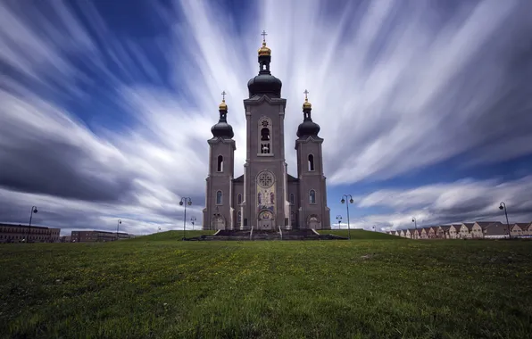 Картинка город, храм, Ontario, Markham, Slovak Catholic Church of the Transfiguration