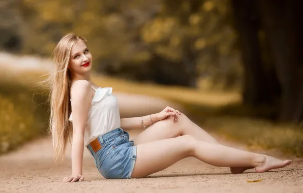 Девушка, поза, Laura