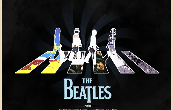 Abbey Road, The Beatles, Rock, Paul McCartney, John Lennon, обложки альбомов, Ringo Starr, John Harrison