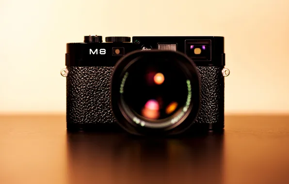 Макро, ретро, фотоаппарат, Leica, цифровой дальномерный фотоаппарат, Leica M8