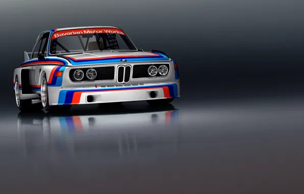 BMW, Model, Old, 1975, BMW Motorsport, 3d Car, 3.0CSL