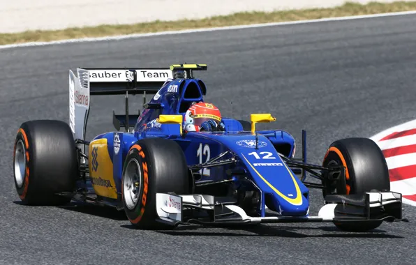 Картинка Formula 1, Sauber, C34, Felipe Nasr