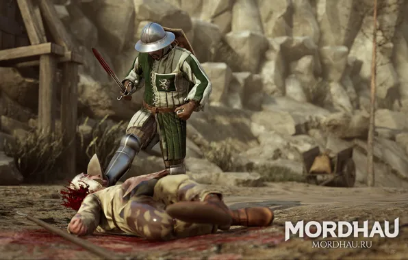 Воин, средневековье, Mordhau, средневековый экшен, многопользовательский средневековый экшен, воин средневековья