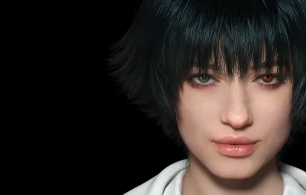 Фокус, face, Lady, devil may cry 5, dmc 5